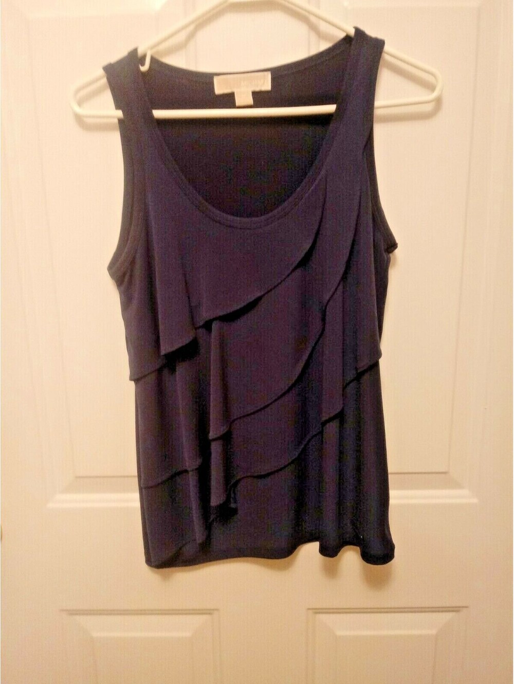 Womens Michael Kors Tank Top blouse Navy size M